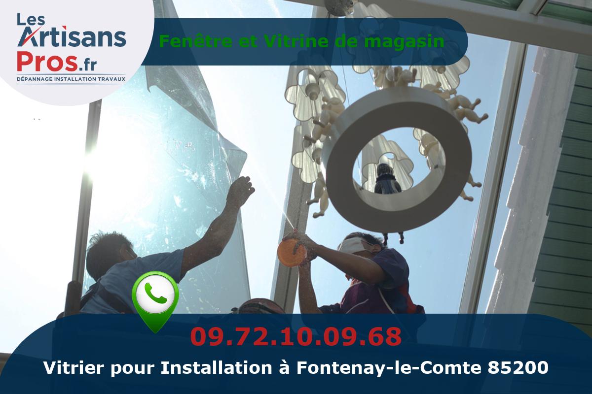 Installation de Vitrerie Fontenay-le-Comte