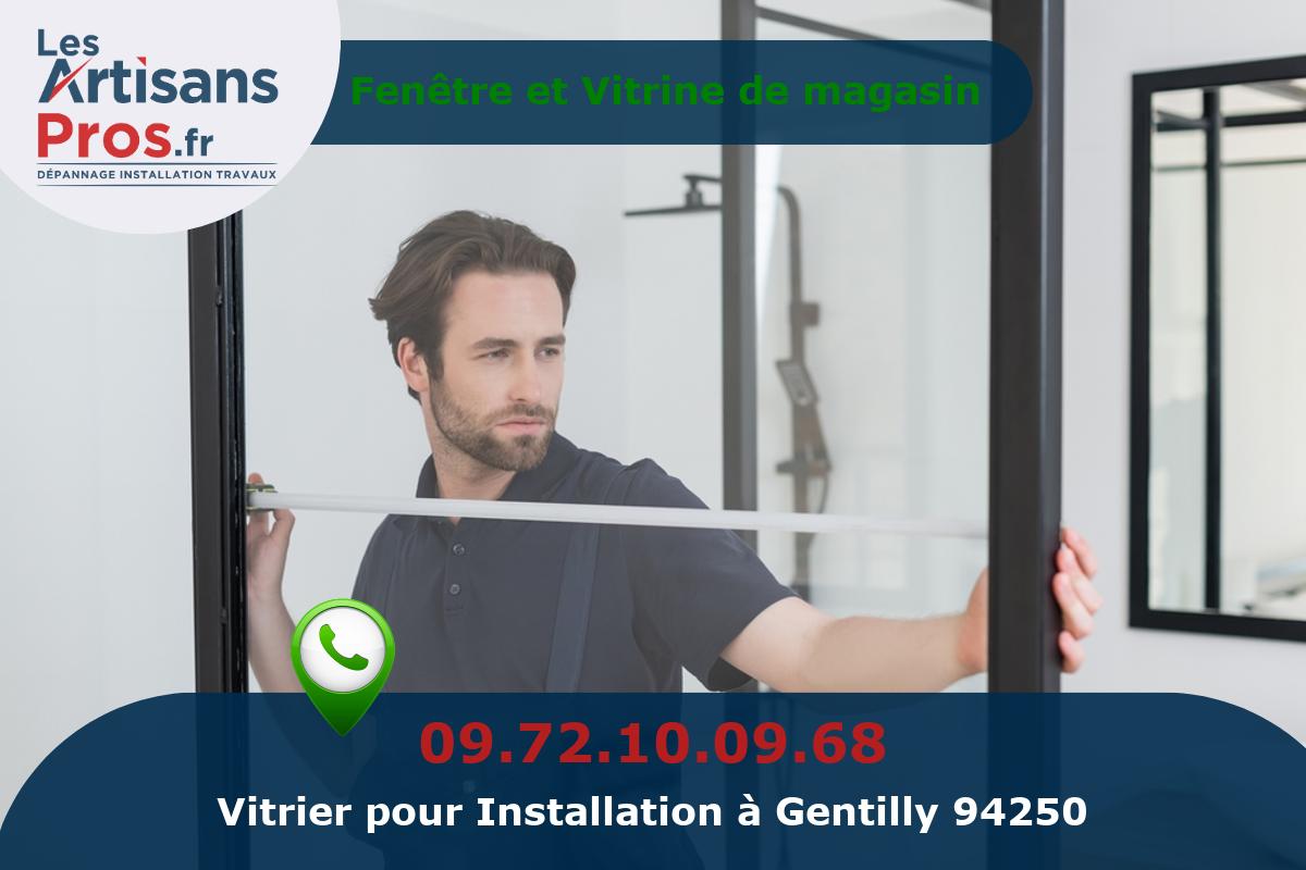 Installation de Vitrerie Gentilly