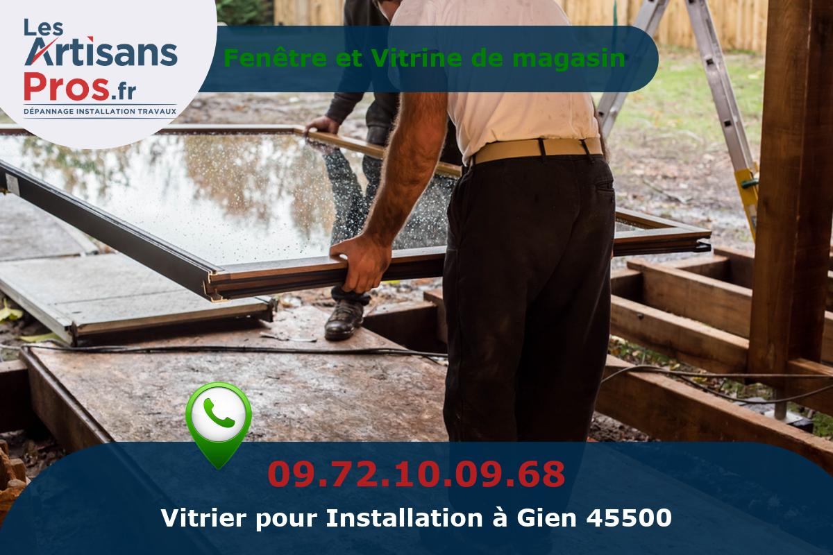 Installation de Vitrerie Gien