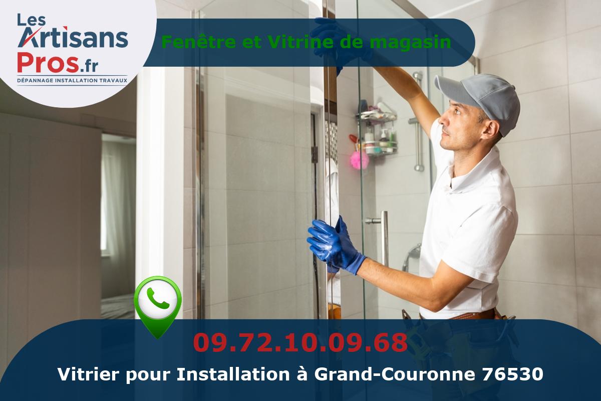 Installation de Vitrerie Grand-Couronne