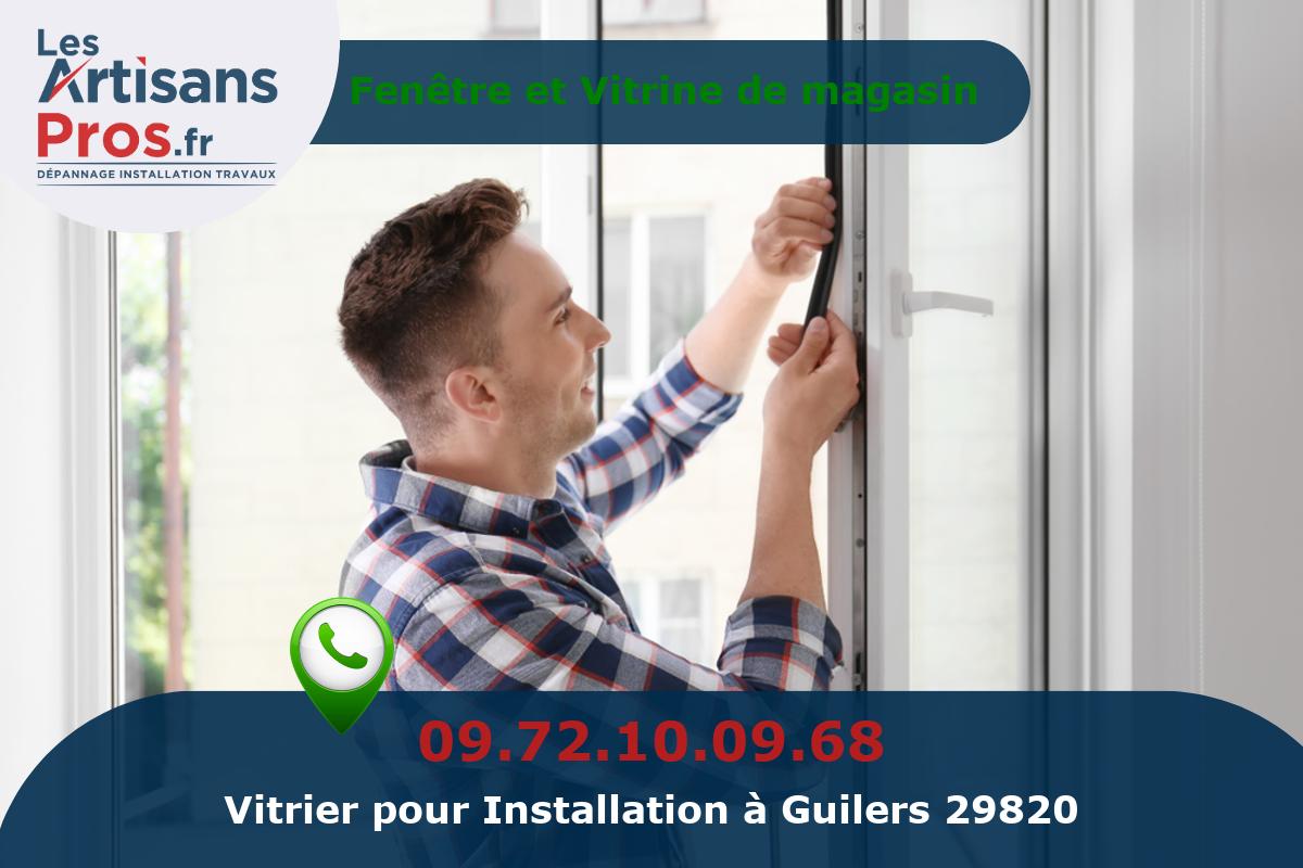 Installation de Vitrerie Guilers