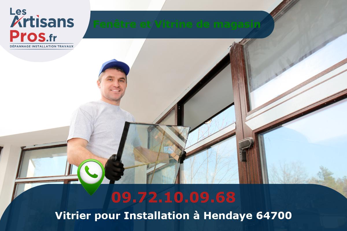 Installation de Vitrerie Hendaye