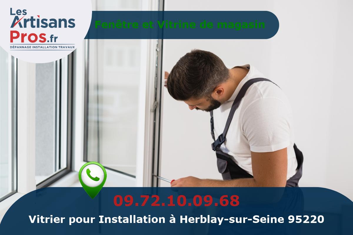 Installation de Vitrerie Herblay-sur-Seine