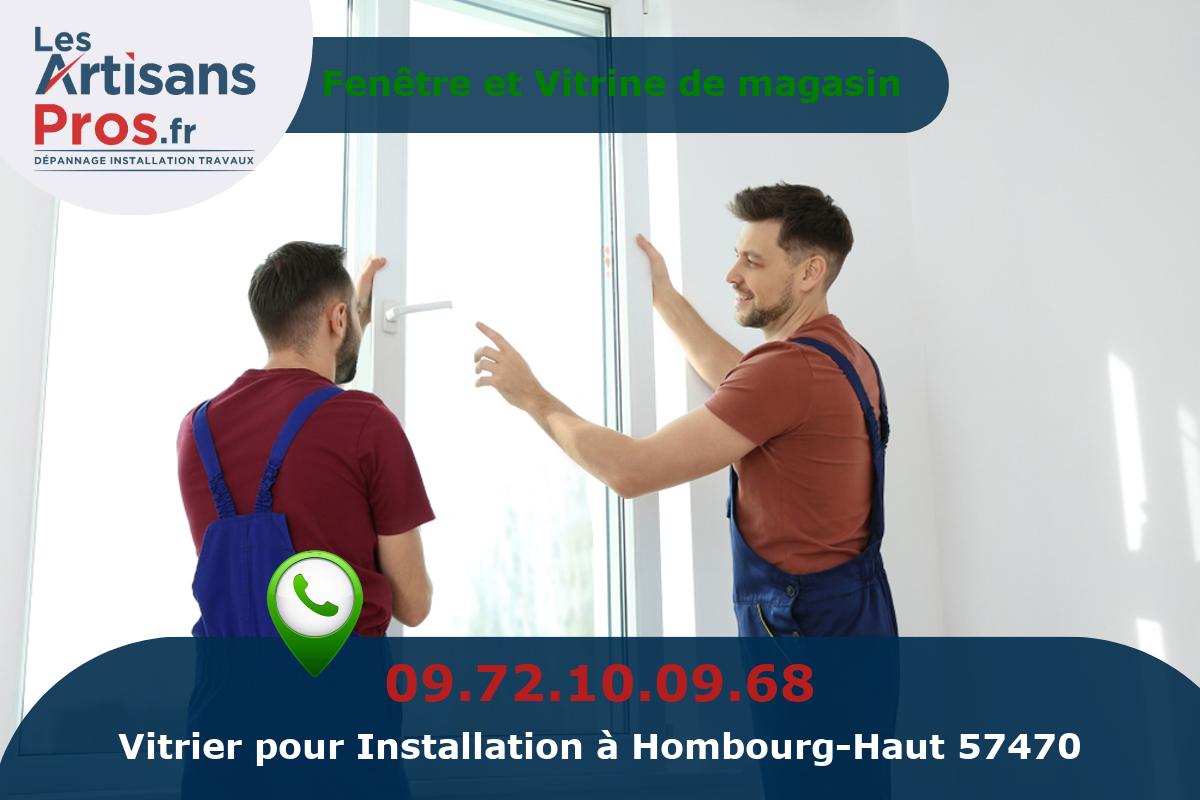 Installation de Vitrerie Hombourg-Haut