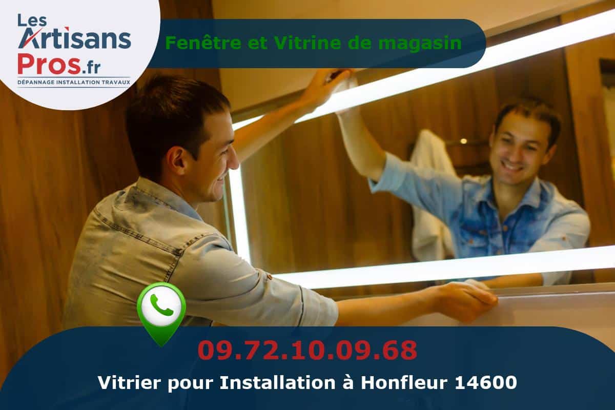 Installation de Vitrerie Honfleur