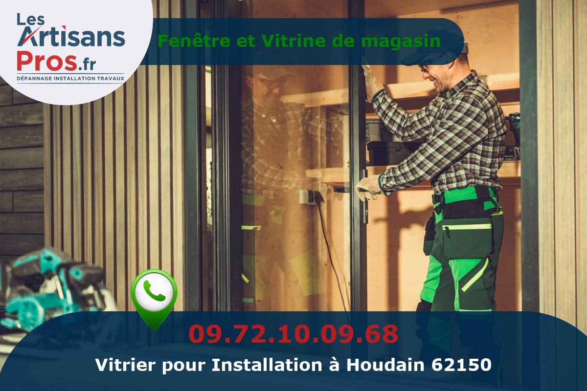 Installation de Vitrerie Houdain