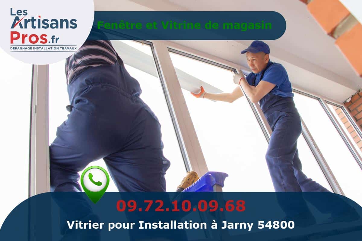 Installation de Vitrerie Jarny