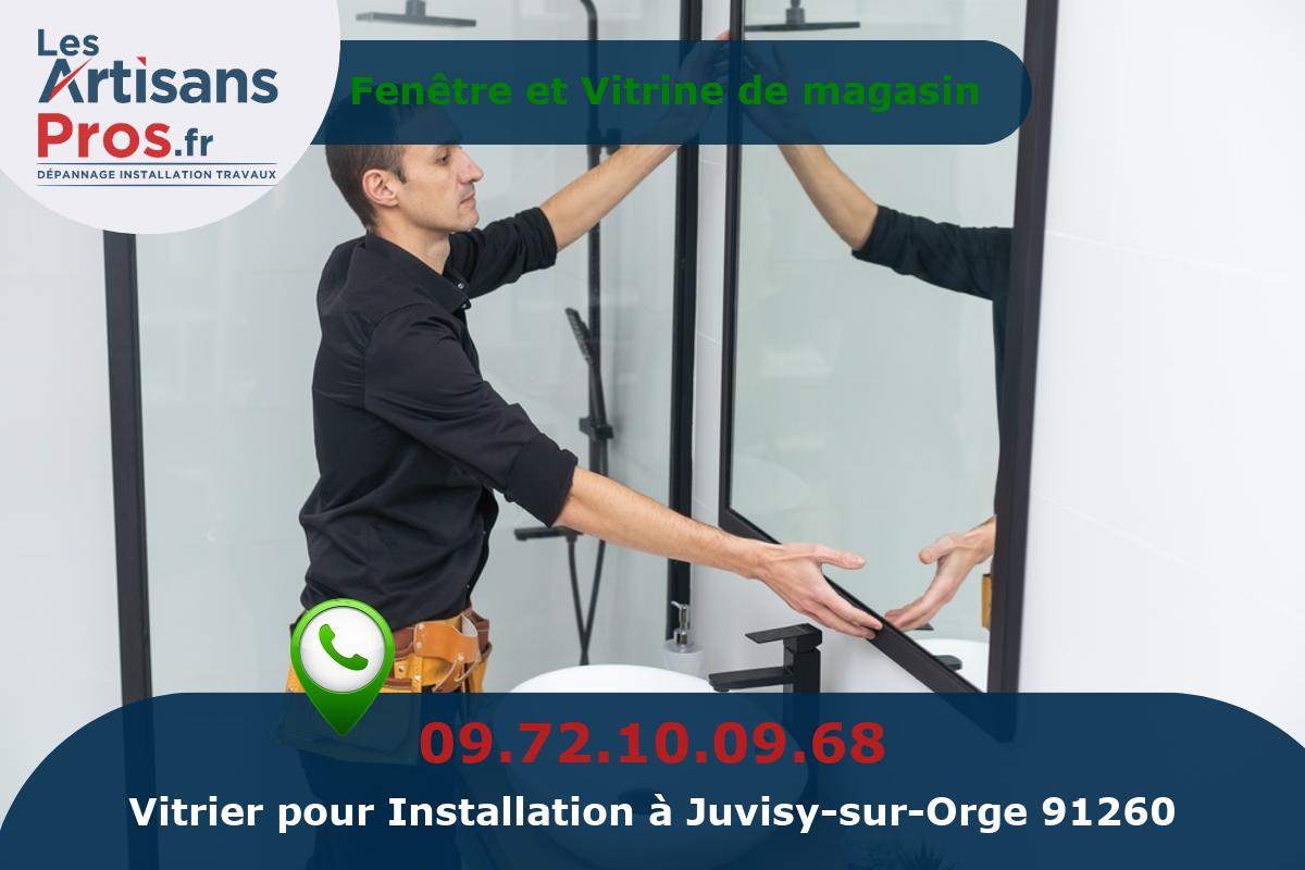 Installation de Vitrerie Juvisy-sur-Orge