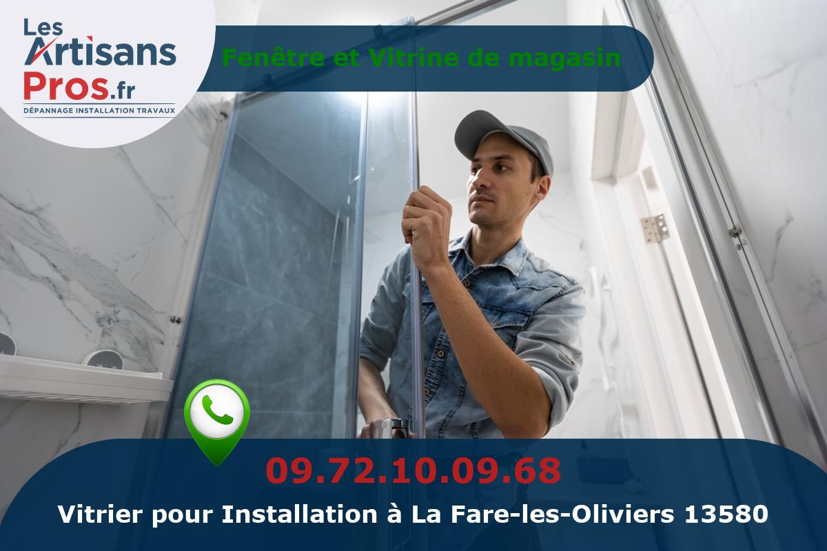 Installation de Vitrerie La Fare-les-Oliviers