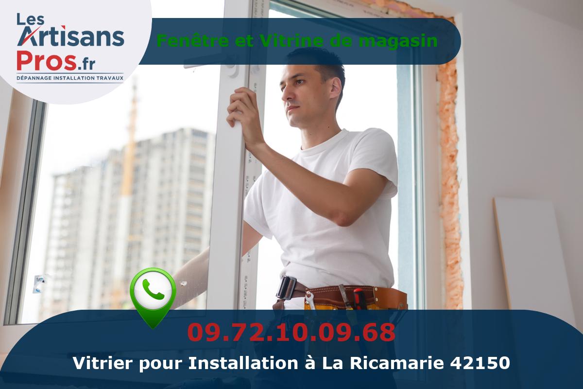 Installation de Vitrerie La Ricamarie