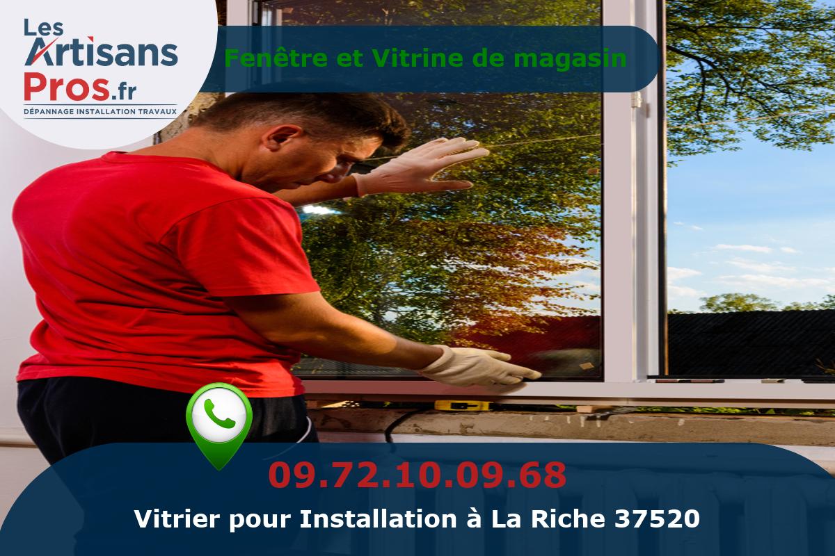 Installation de Vitrerie La Riche