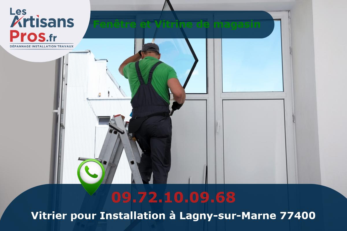 Installation de Vitrerie Lagny-sur-Marne