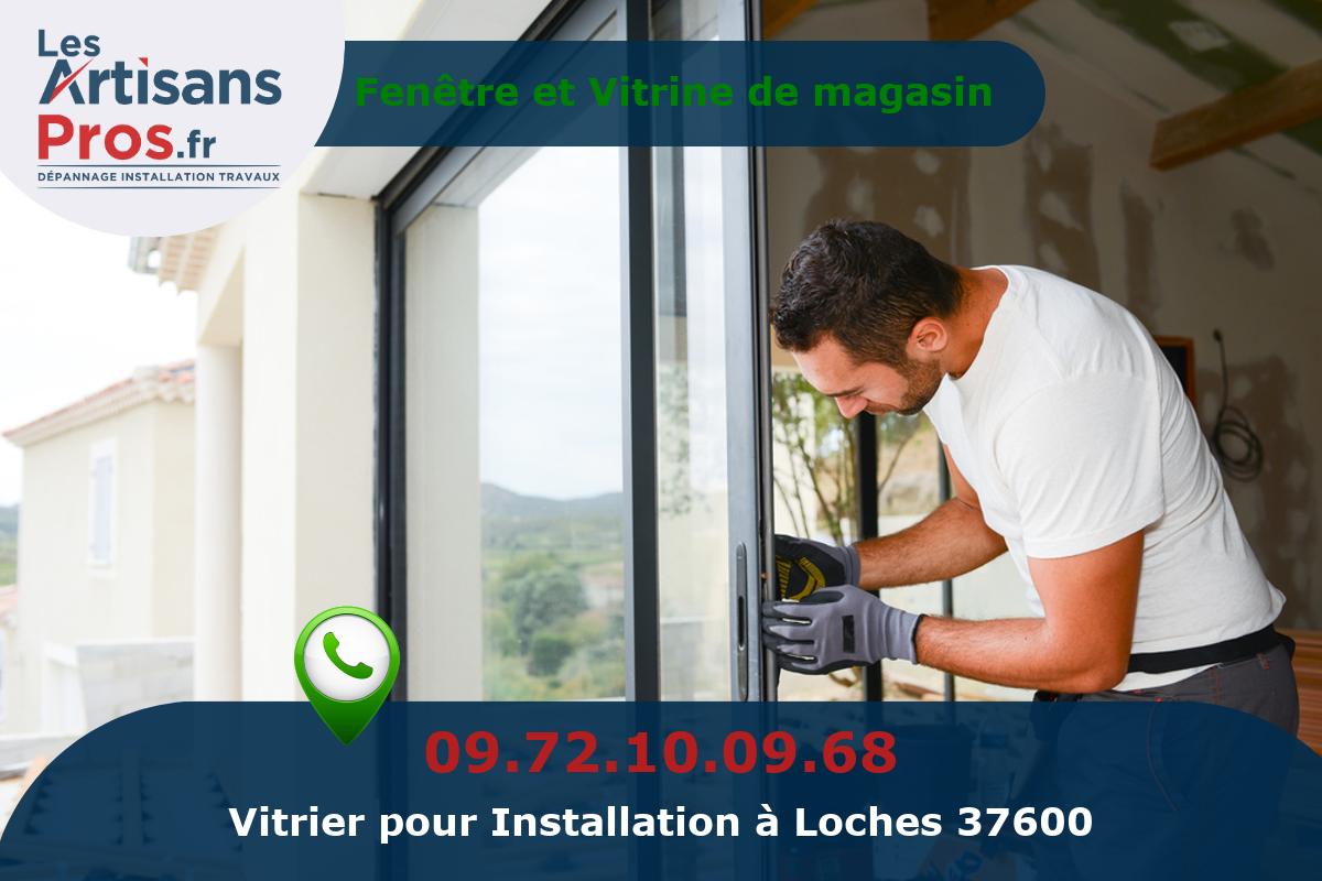 Installation de Vitrerie Loches