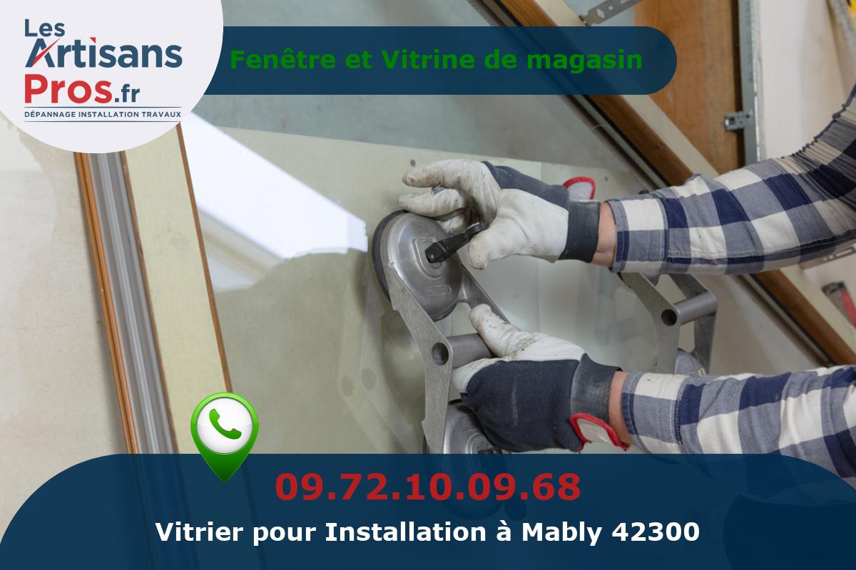 Installation de Vitrerie Mably