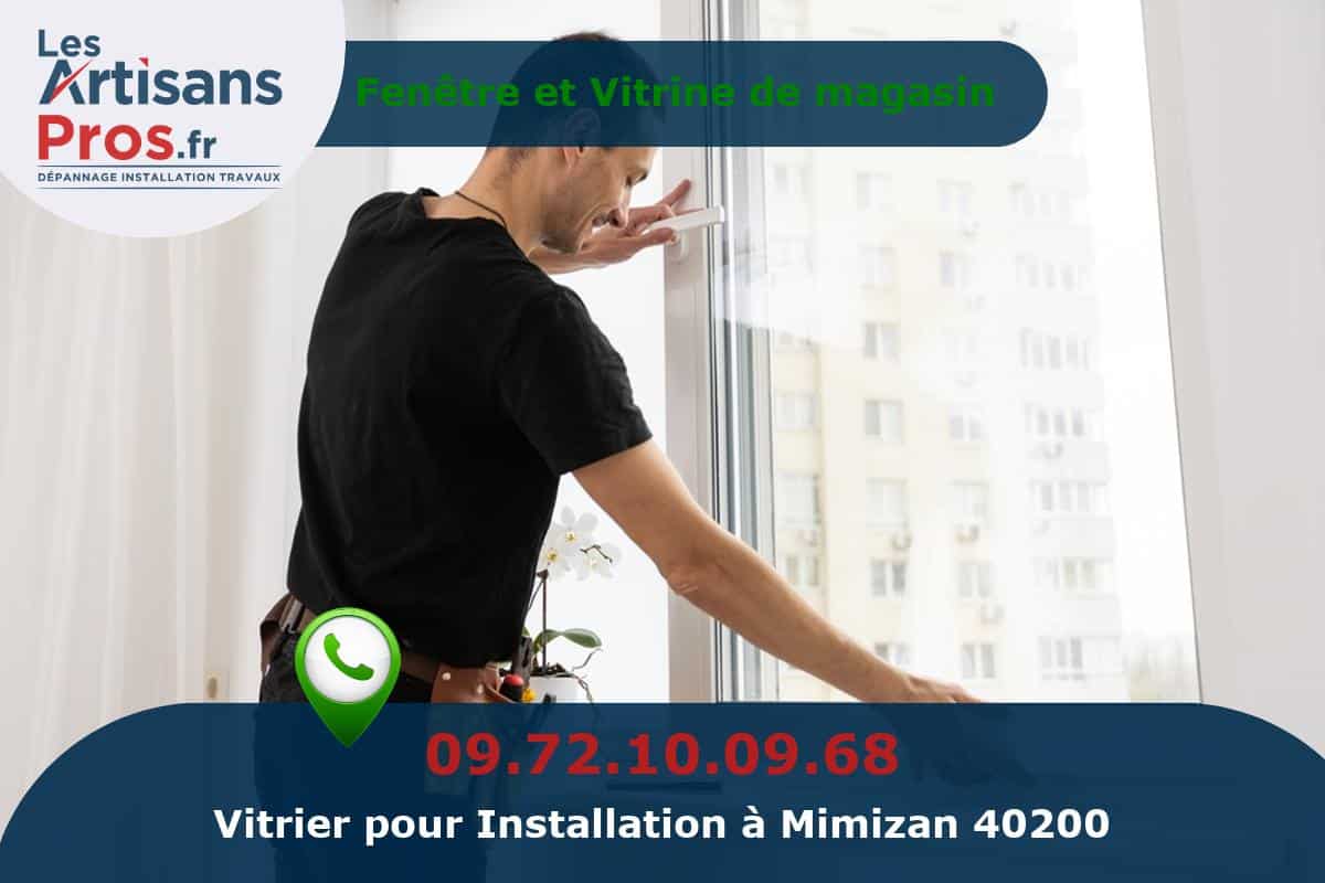 Installation de Vitrerie Mimizan