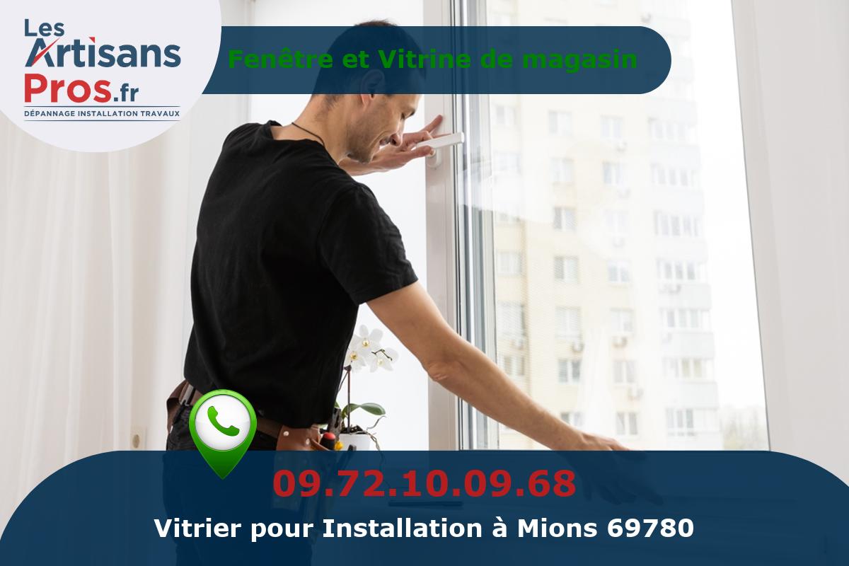 Installation de Vitrerie Mions