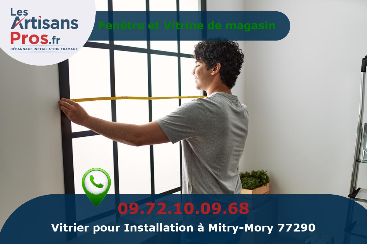 Installation de Vitrerie Mitry-Mory