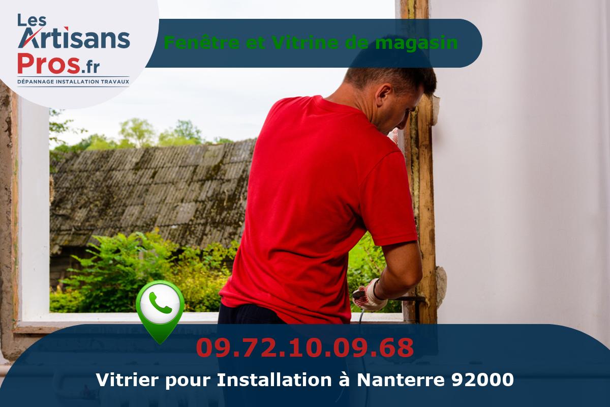 Installation de Vitrerie Nanterre