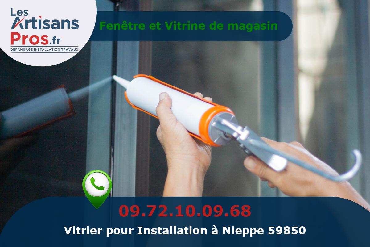 Installation de Vitrerie Nieppe