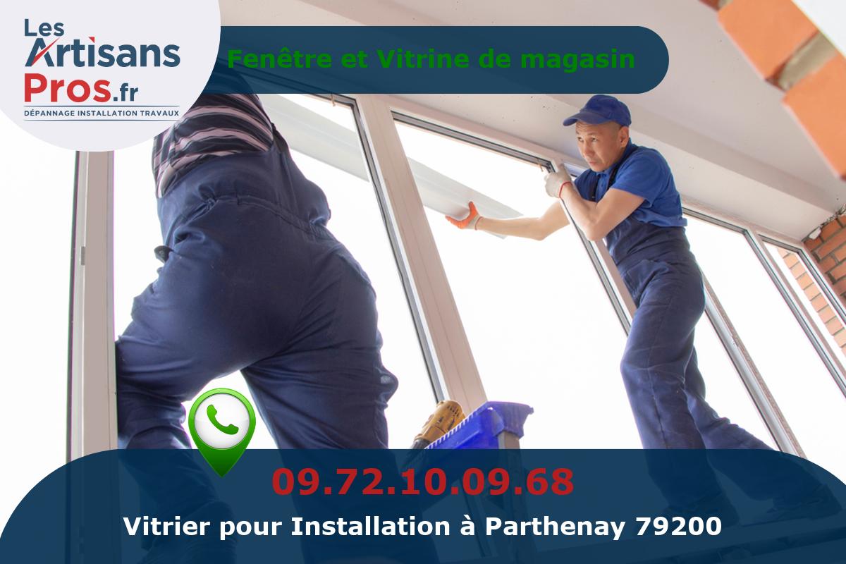 Installation de Vitrerie Parthenay