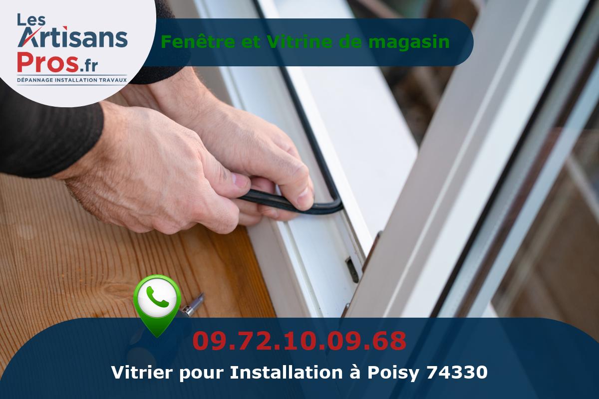 Installation de Vitrerie Poisy