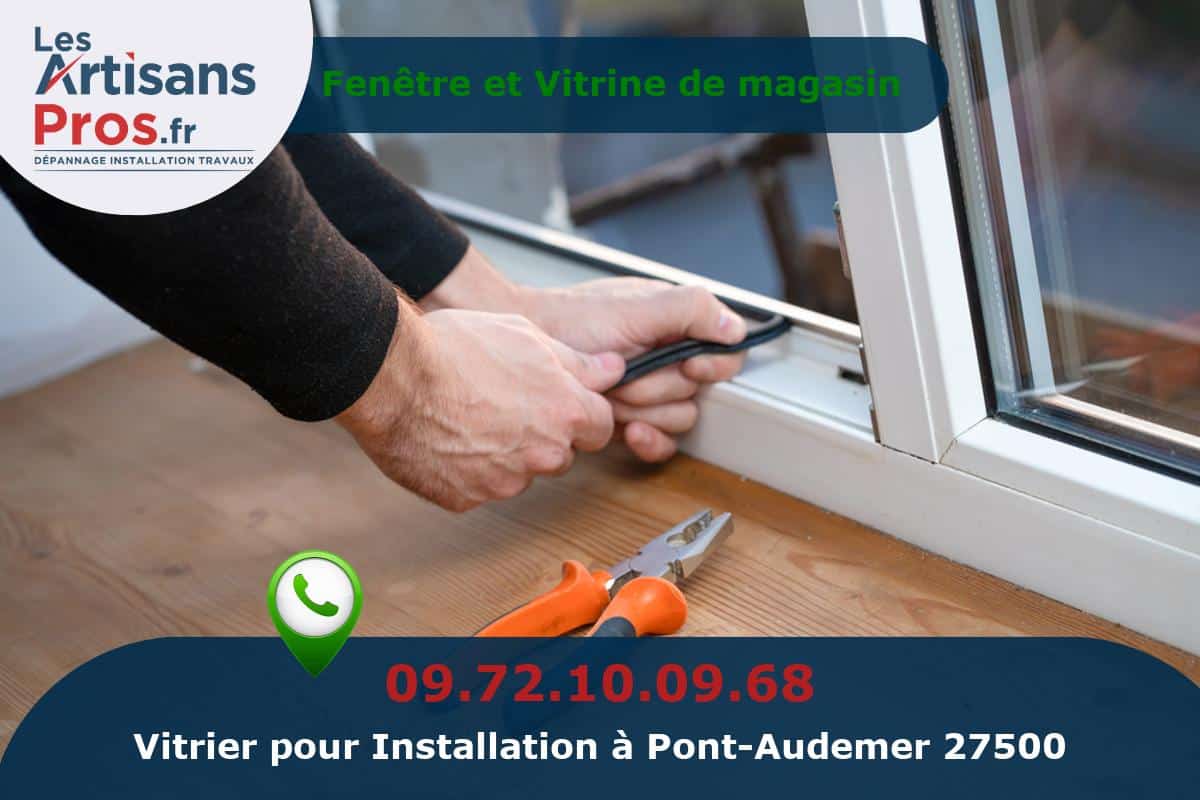 Installation de Vitrerie Pont-Audemer