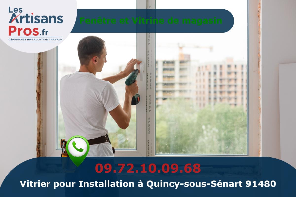 Installation de Vitrerie Quincy-sous-Sénart