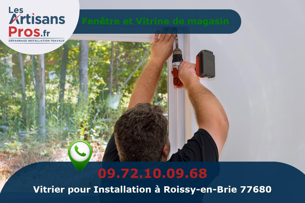 Installation de Vitrerie Roissy-en-Brie