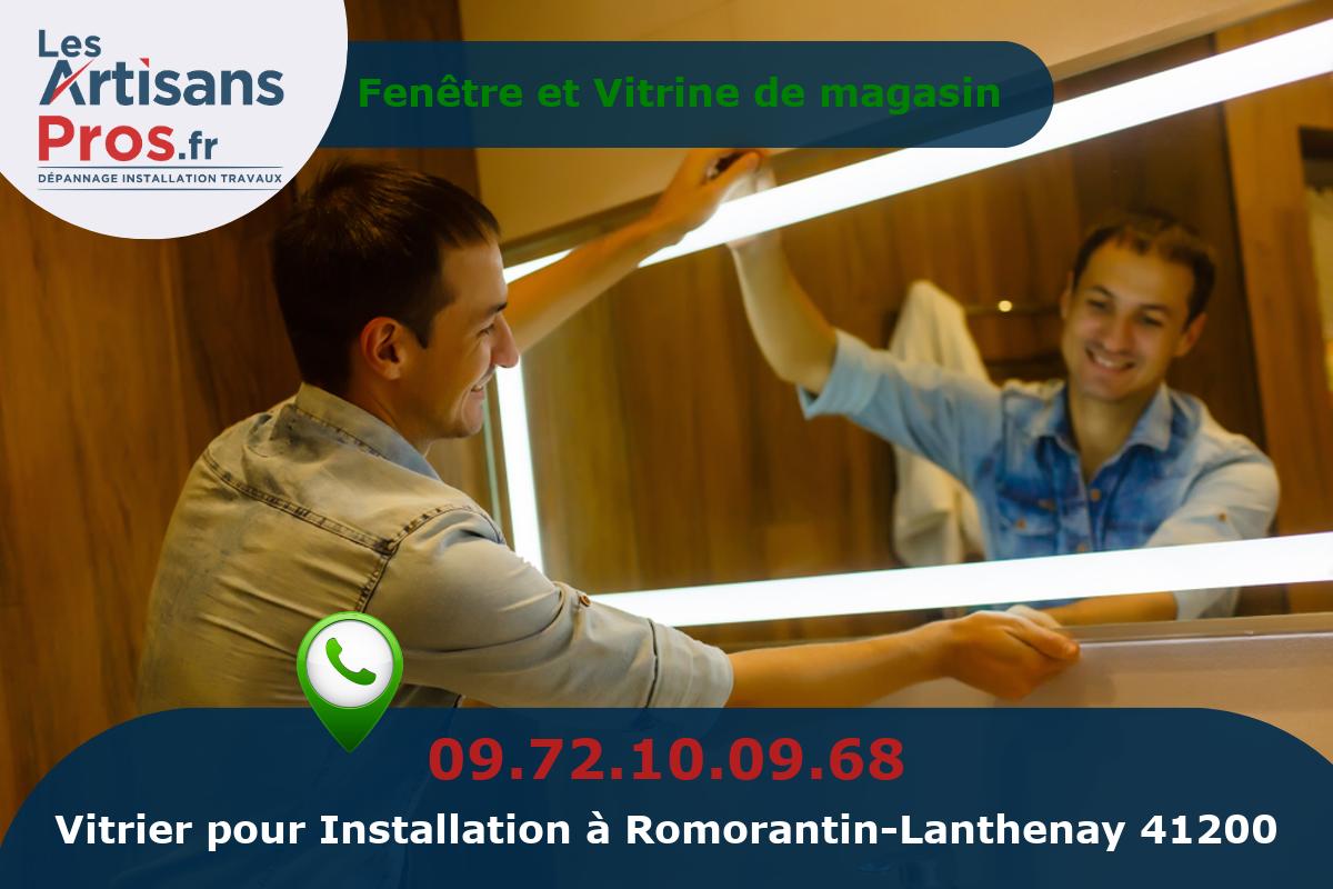 Installation de Vitrerie Romorantin-Lanthenay