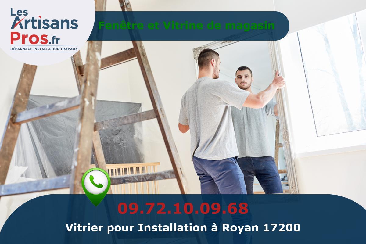 Installation de Vitrerie Royan