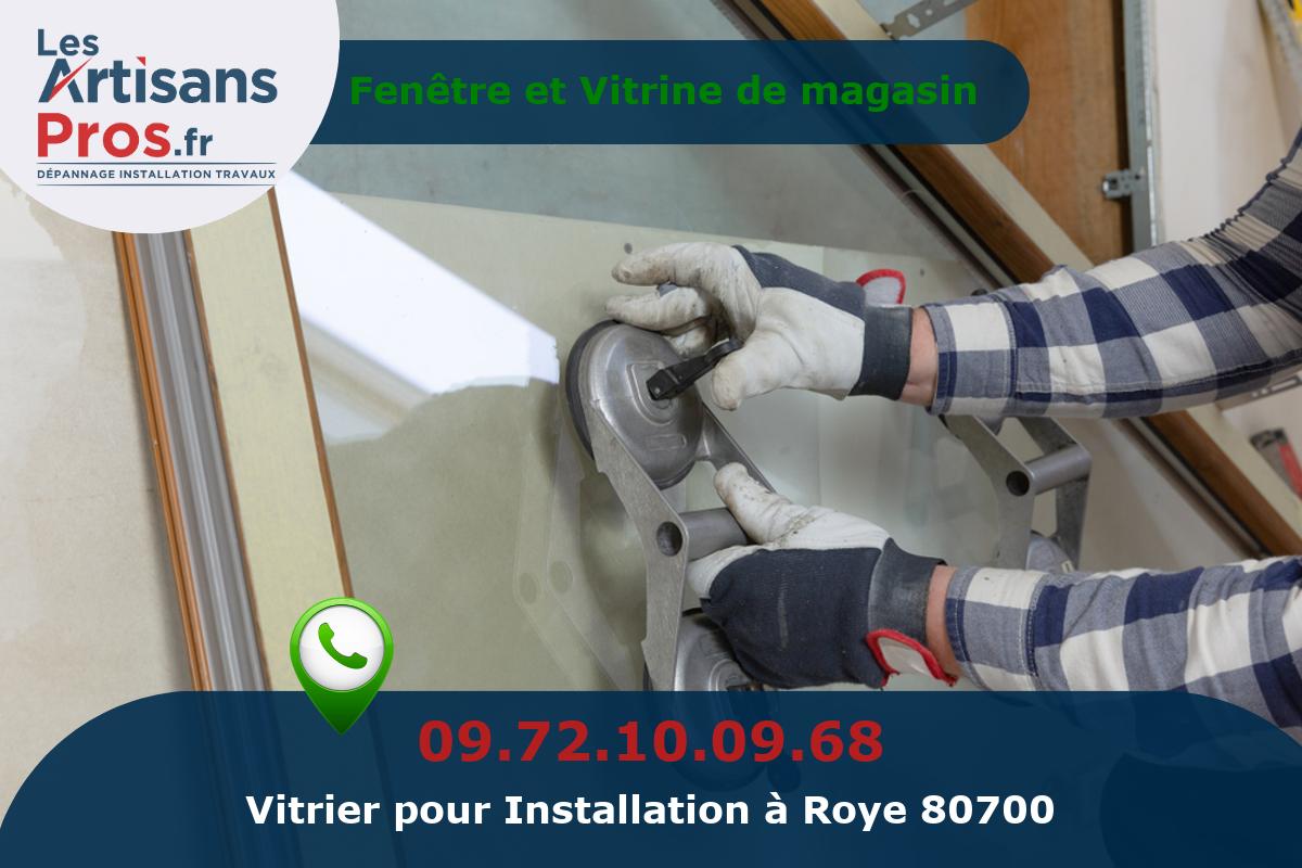 Installation de Vitrerie Roye