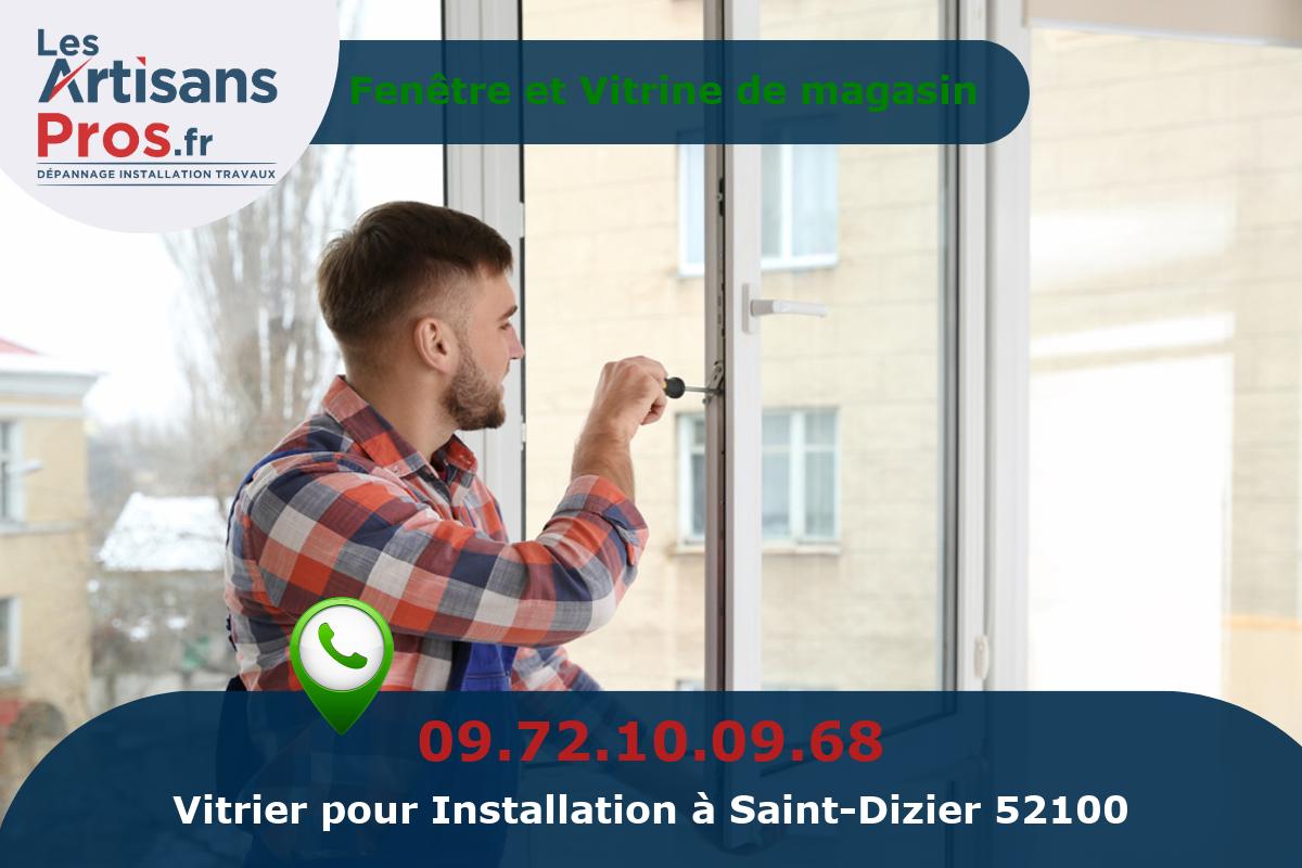 Installation de Vitrerie Saint-Dizier