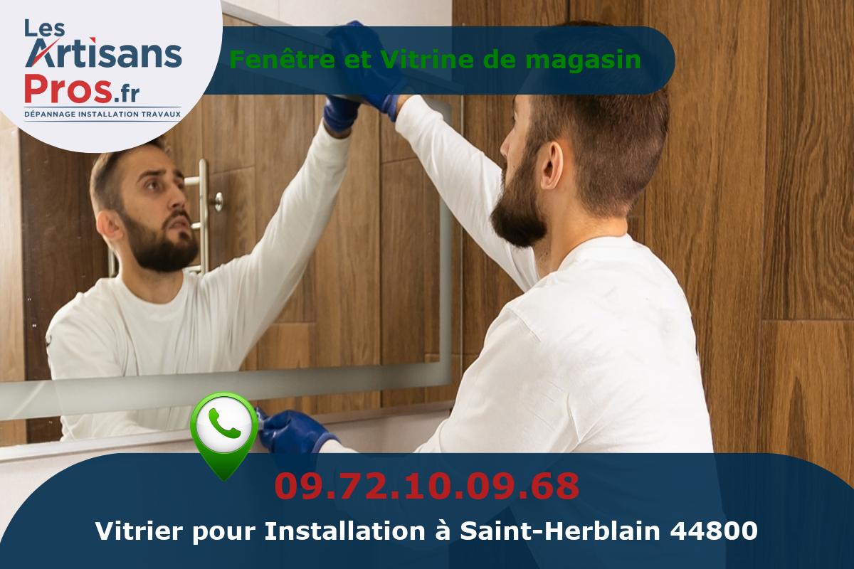 Installation de Vitrerie Saint-Herblain