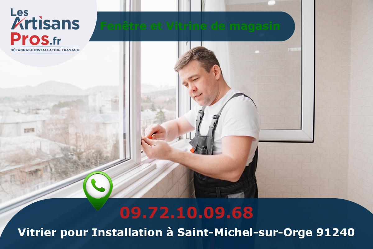 Installation de Vitrerie Saint-Michel-sur-Orge