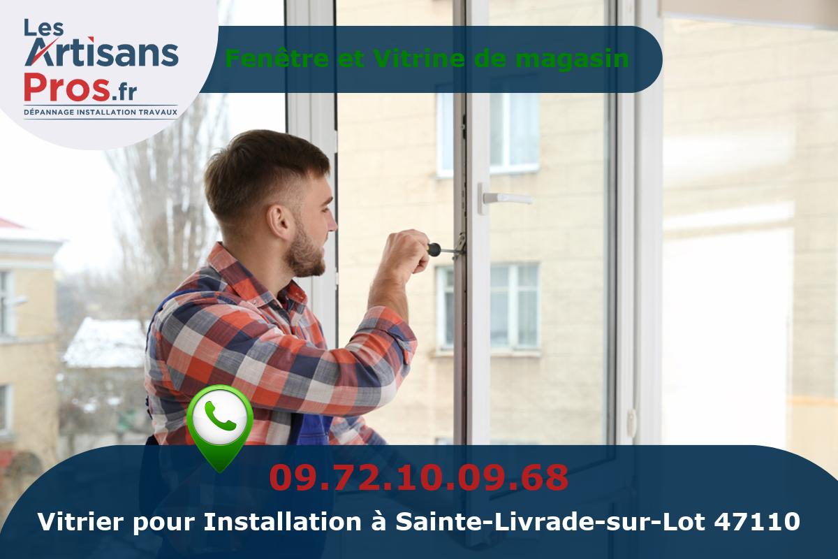 Installation de Vitrerie Sainte-Livrade-sur-Lot