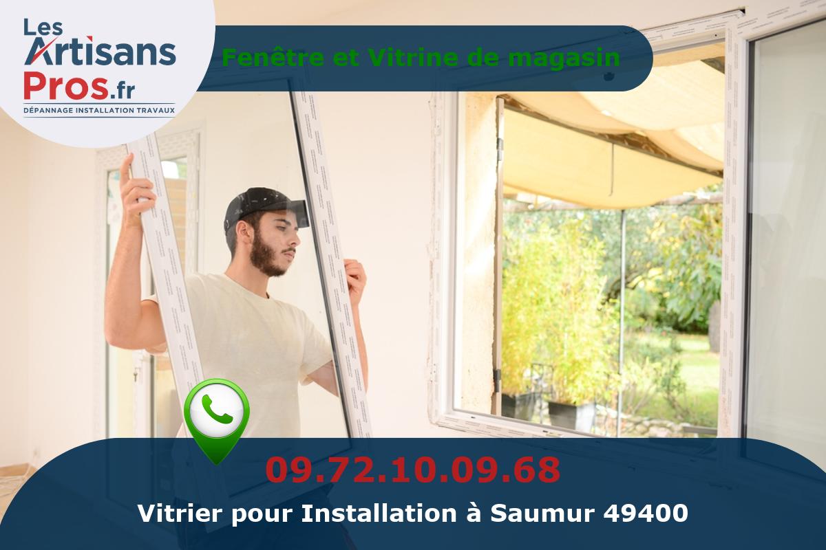 Installation de Vitrerie Saumur