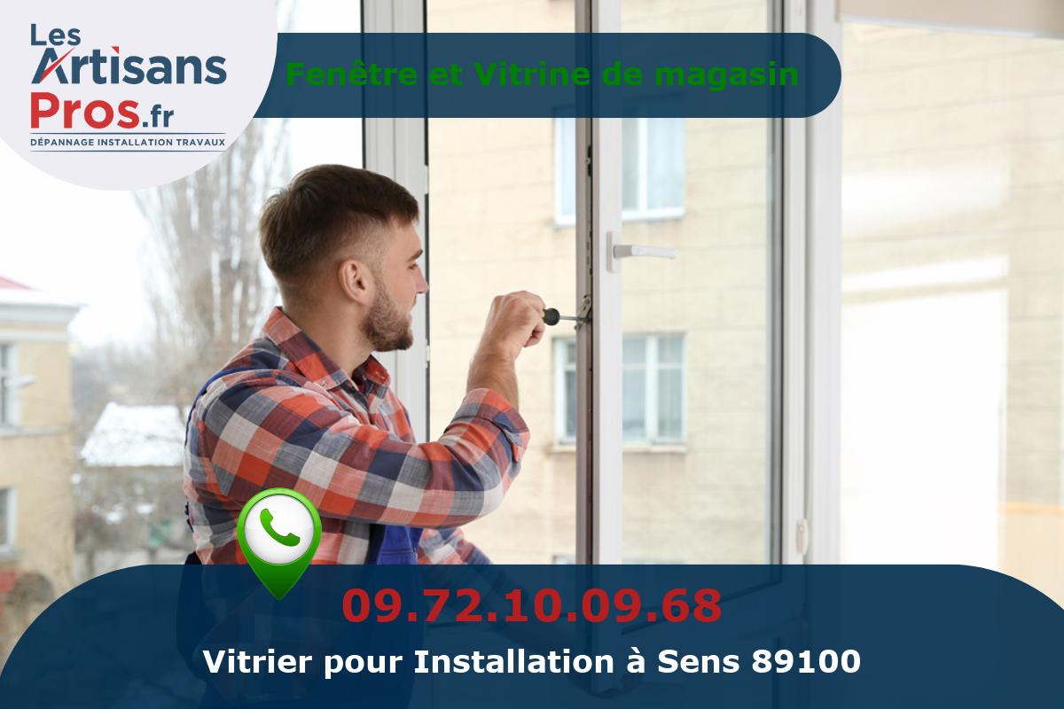 Installation de Vitrerie Sens