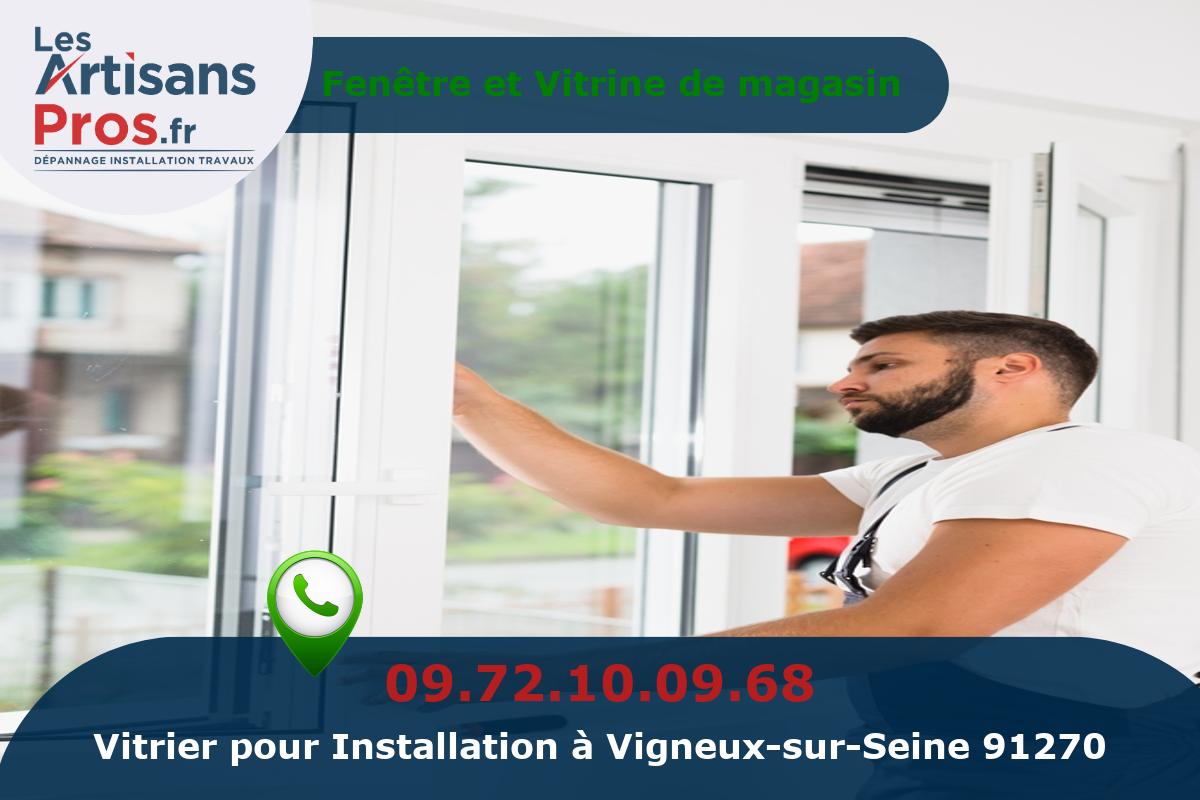 Installation de Vitrerie Vigneux-sur-Seine