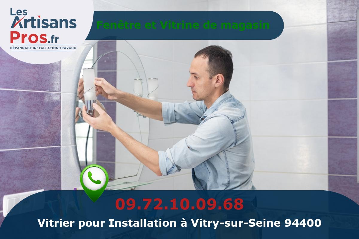 Installation de Vitrerie Vitry-sur-Seine