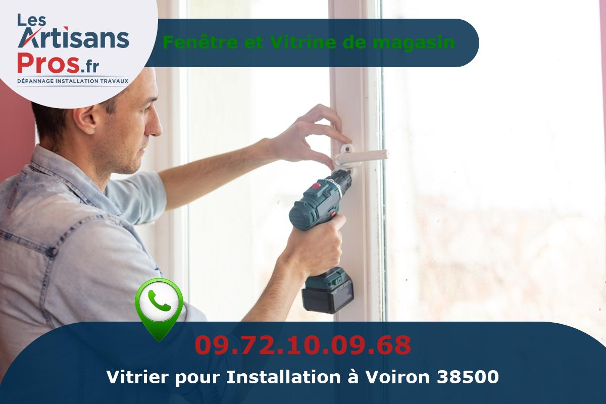 Installation de Vitrerie Voiron