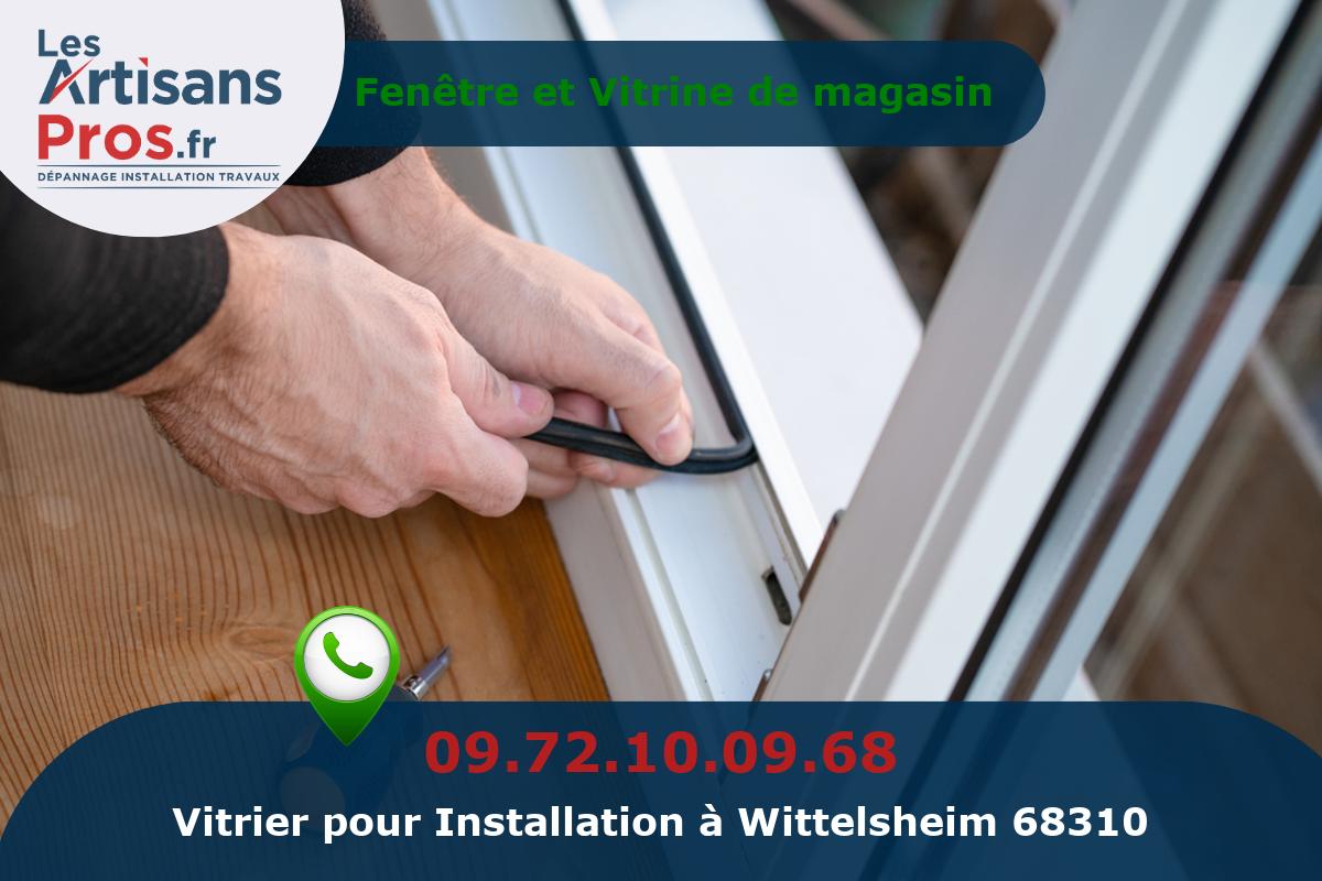 Installation de Vitrerie Wittelsheim