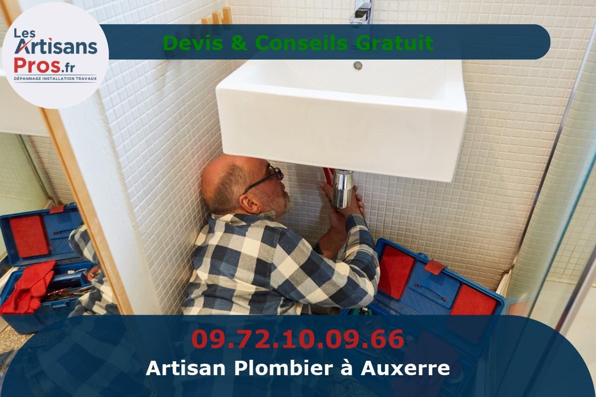 Plombier à Auxerre