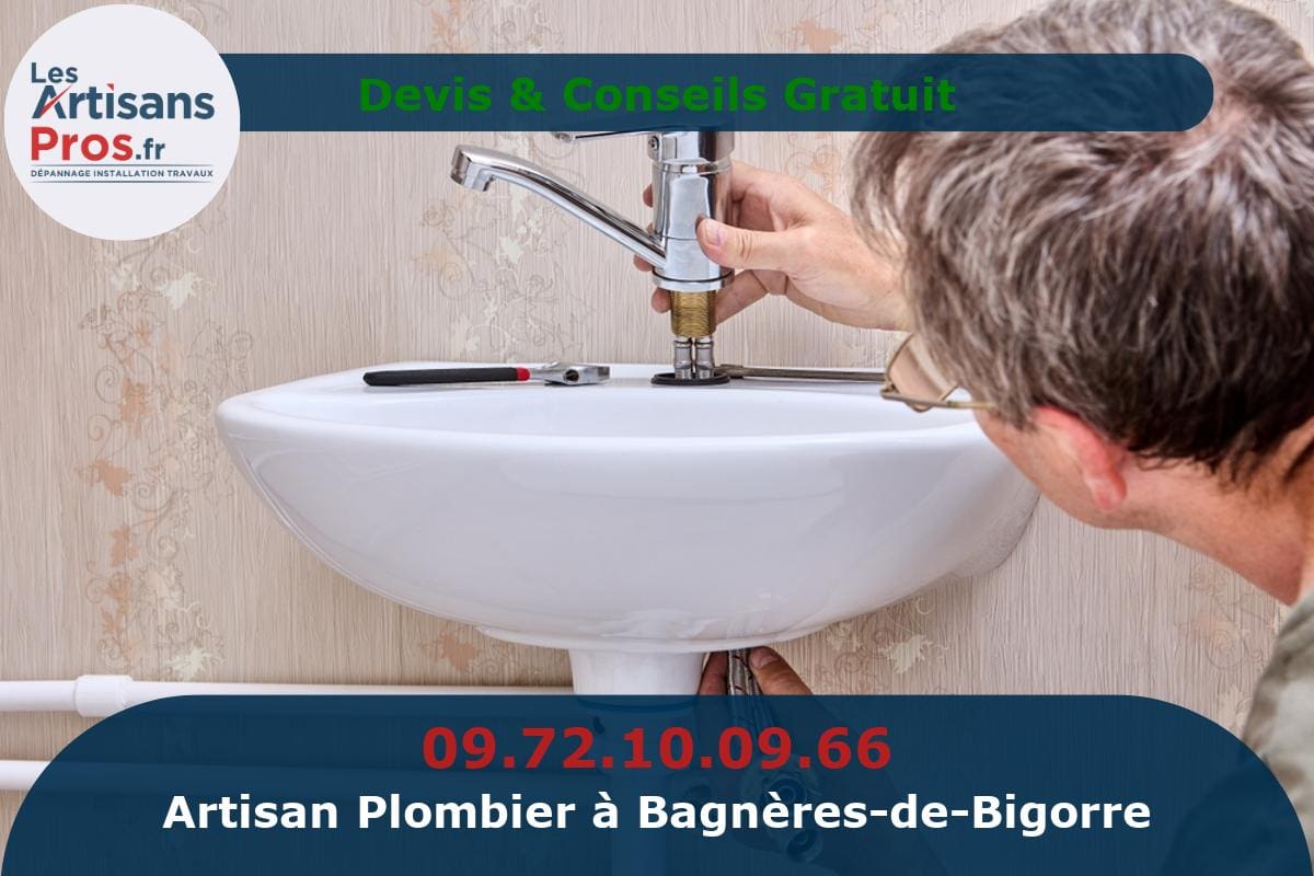 Plombier à Bagnères-de-Bigorre