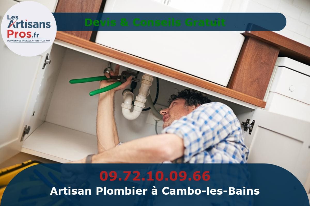 Plombier à Cambo-les-Bains