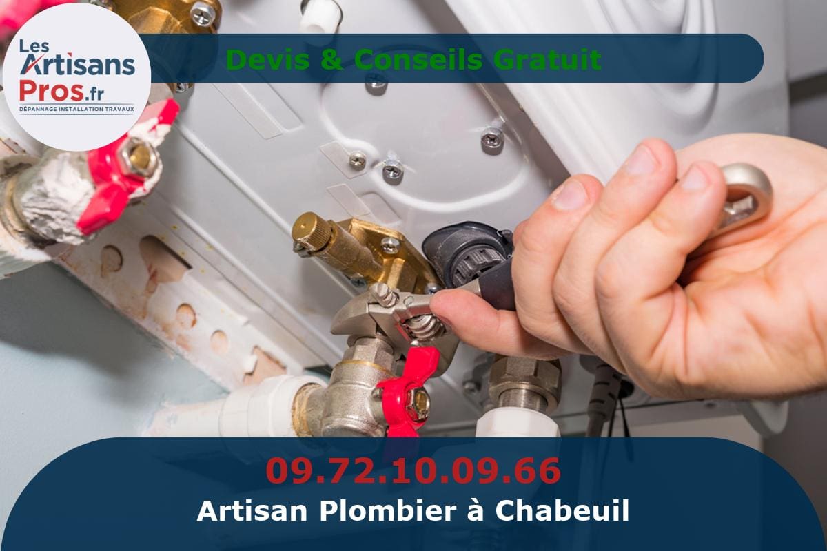 Plombier à Chabeuil