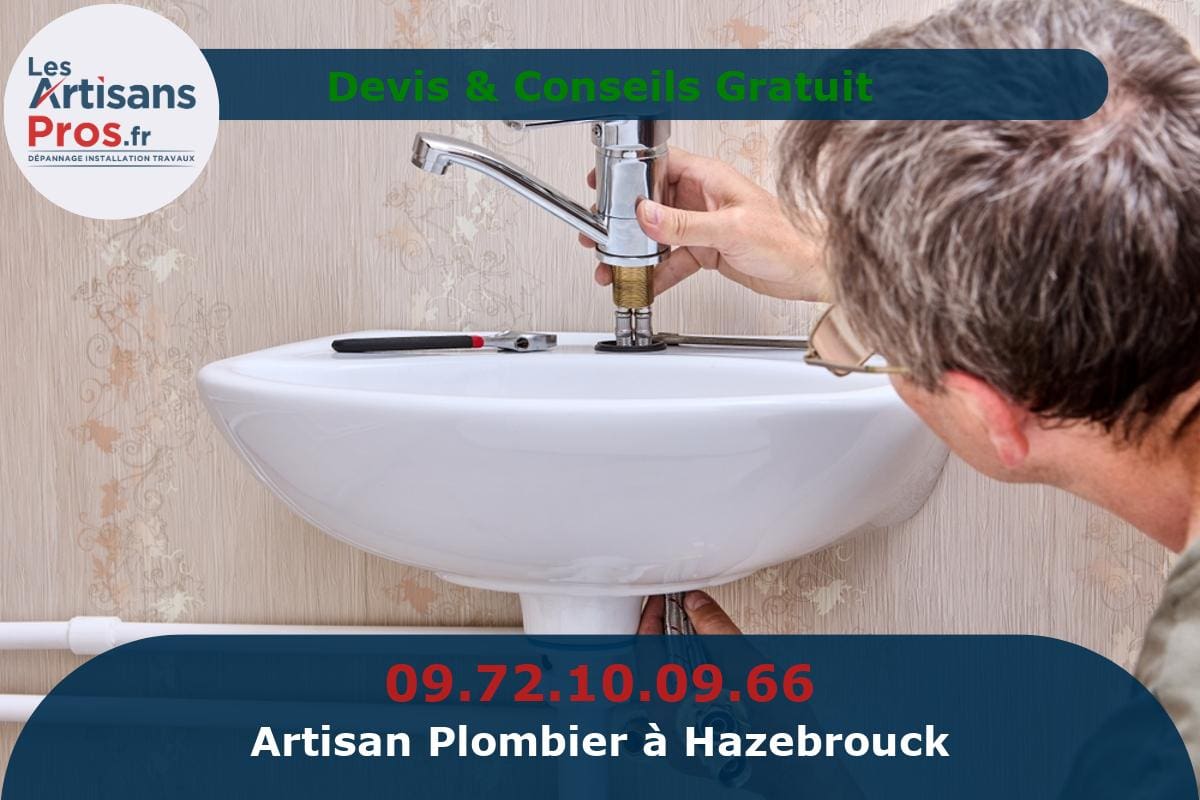 Plombier à Hazebrouck