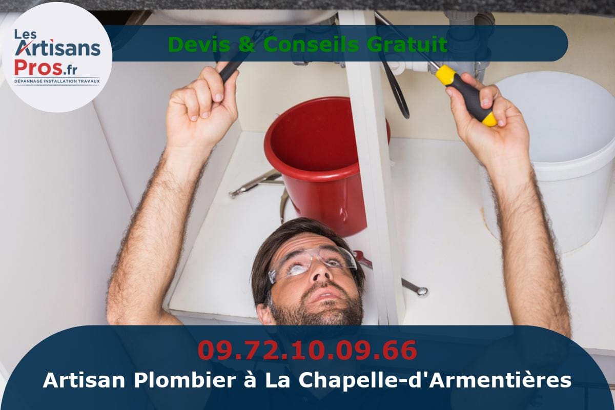 Plombier à La Chapelle-d’Armentières