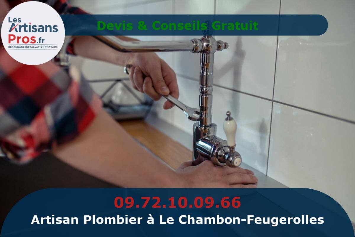 Plombier à Le Chambon-Feugerolles