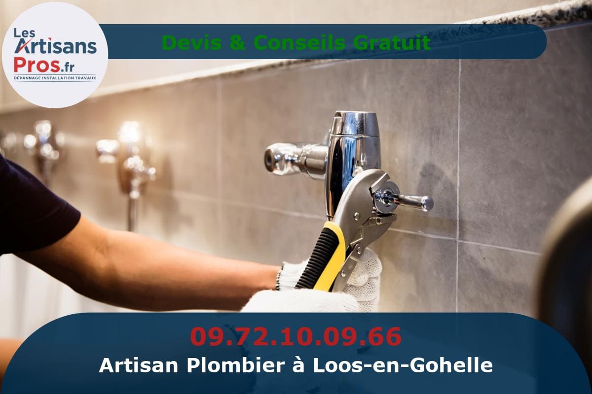 Plombier à Loos-en-Gohelle