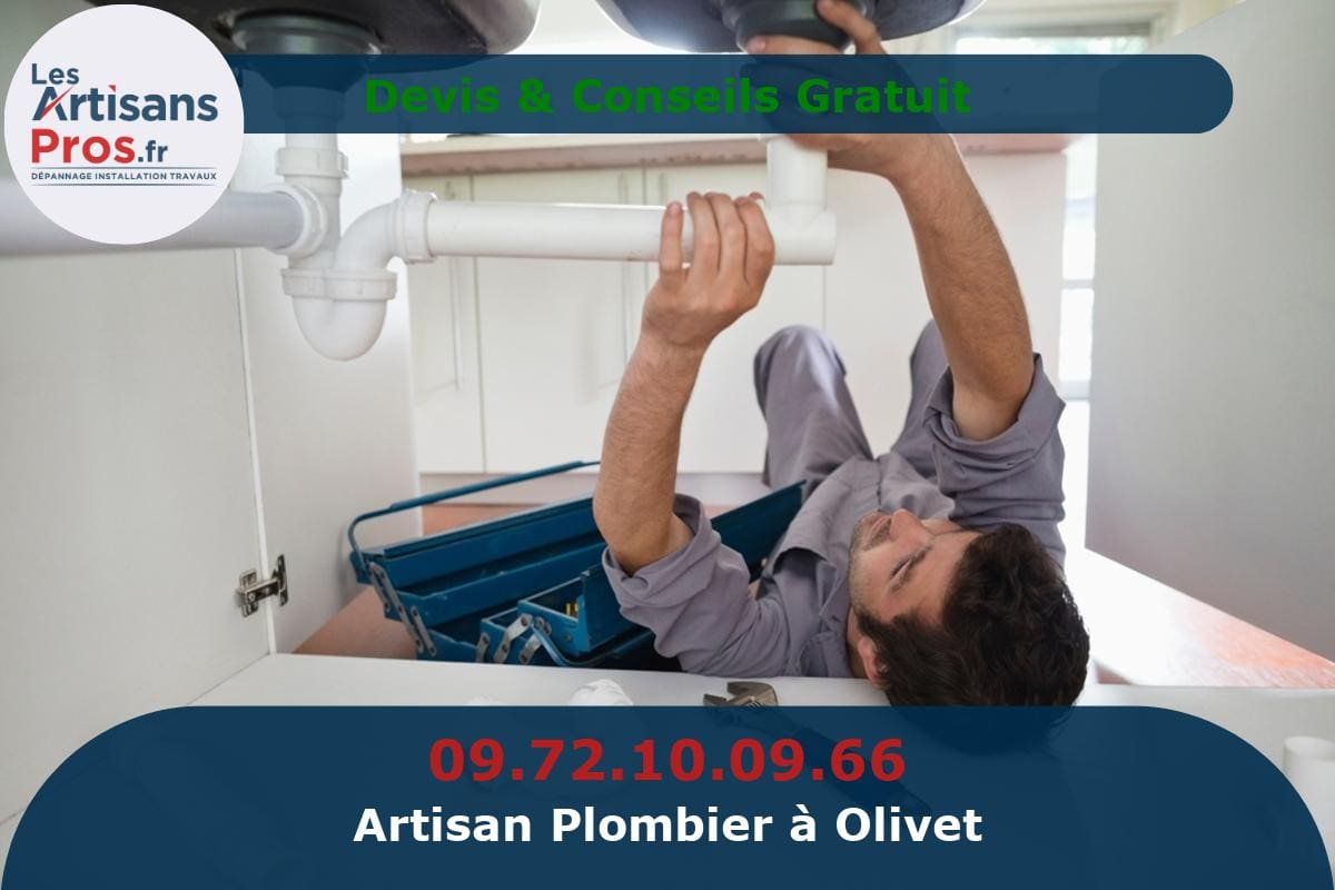 Plombier à Olivet